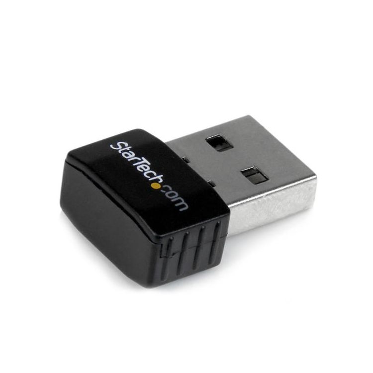 StarTech.com USB 2.0 300 Mbps Mini Wireless-N Network Adapter - 802.11n 2T2R WiFi Adapter