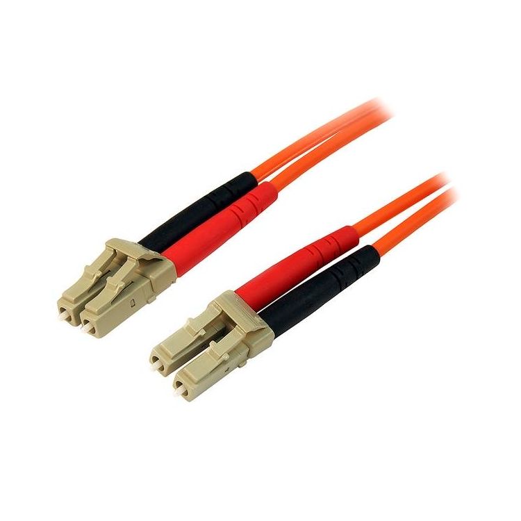 StarTech.com Fiber Optic Cable - Multimode Duplex 50/125 - LSZH - LC/LC - 15 m