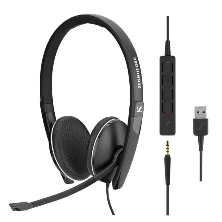 Sennheiser SC 165 USB Headset Head-band Black