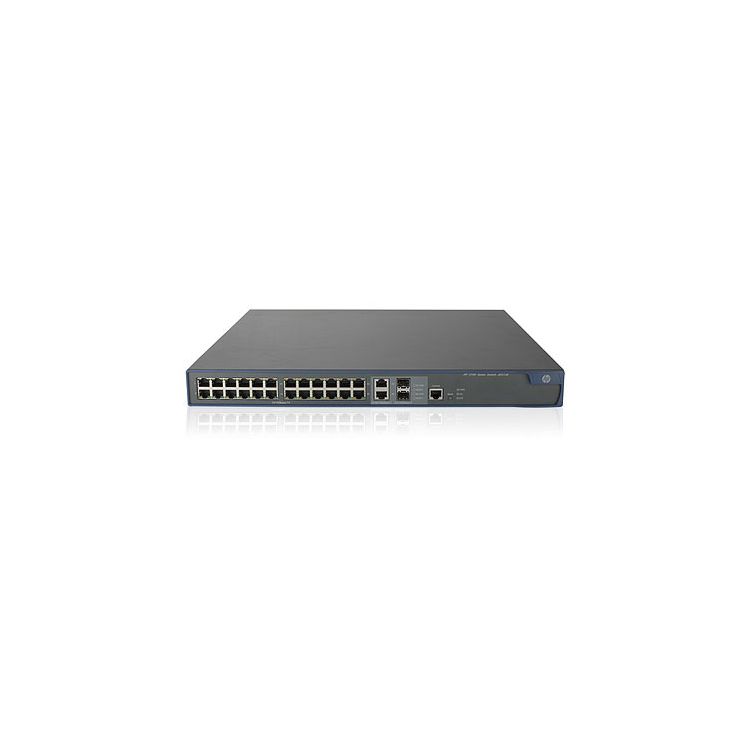 HPE 3100-24-PoE v2 EI Switch Managed L2 Fast Ethernet (10/100) Power over Ethernet (PoE) 1U Black