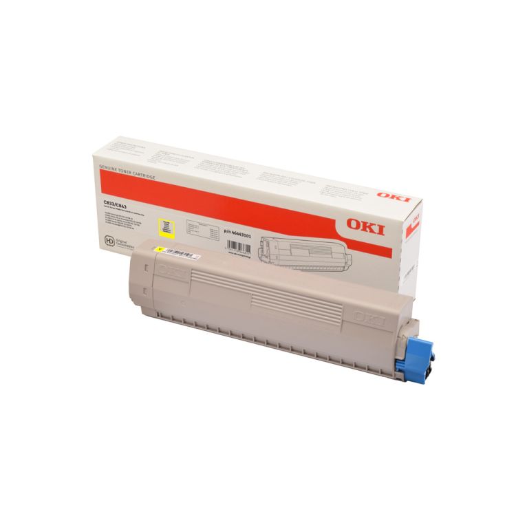 OKI 46443101 toner cartridge 1 pc(s) Original Yellow
