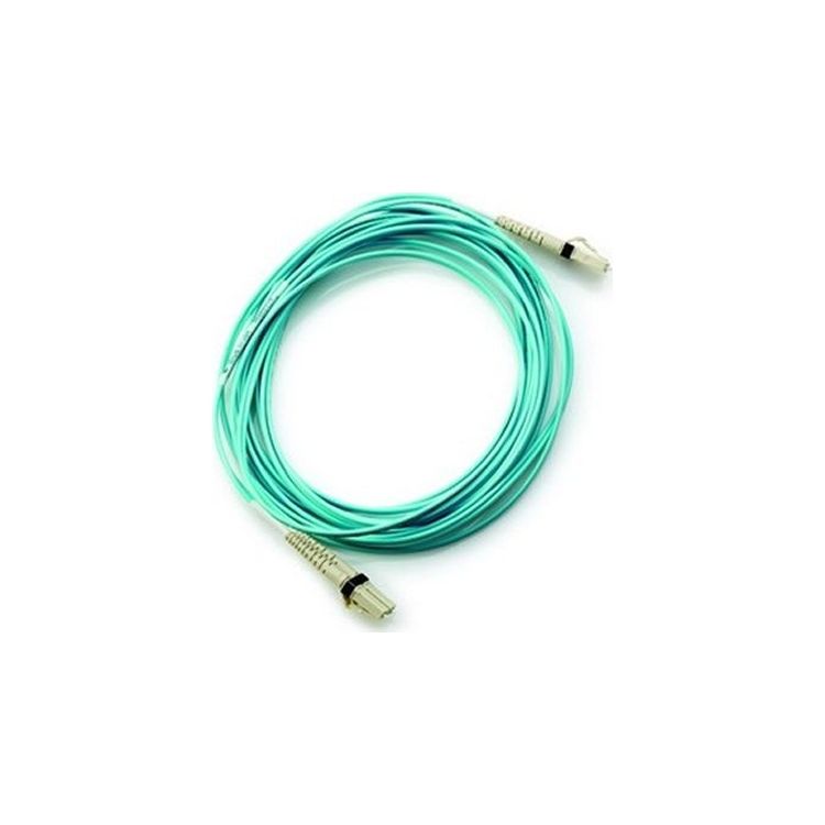 Hewlett Packard Enterprise Single-Mode LC/LC fiber optic cable 5 m Turquoise