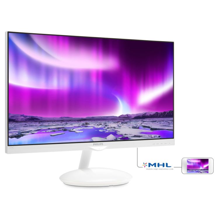 Philips Moda LCD monitor with Ambiglow Plus Base 275C5QHGSW/00