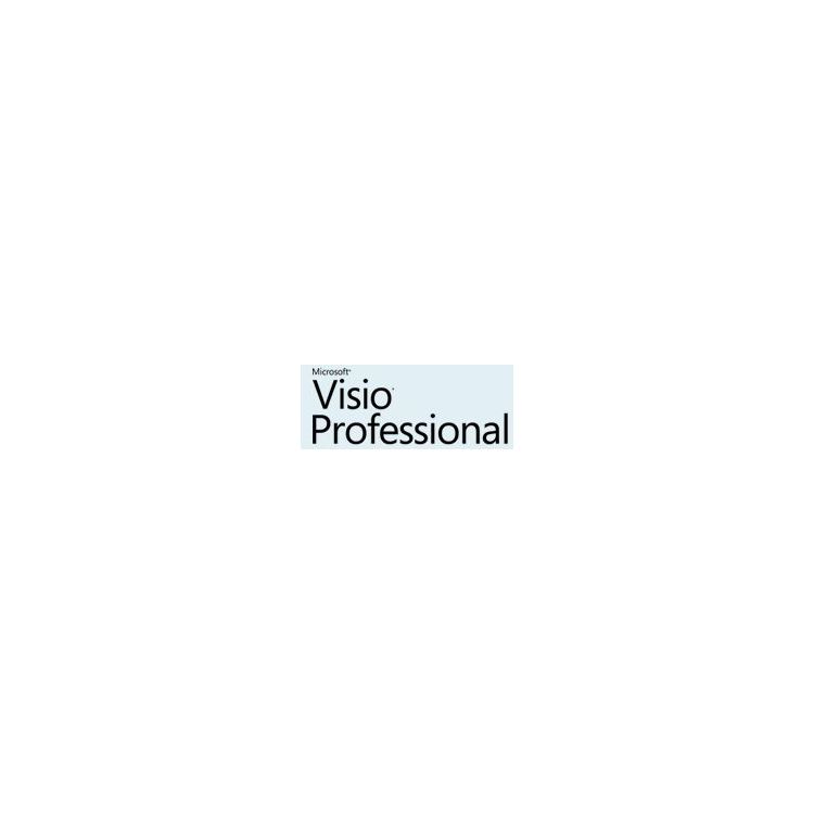 Microsoft Visio Professional, GOV, OL D, Lic/SA, 1Y-Y1 Government (GOV)