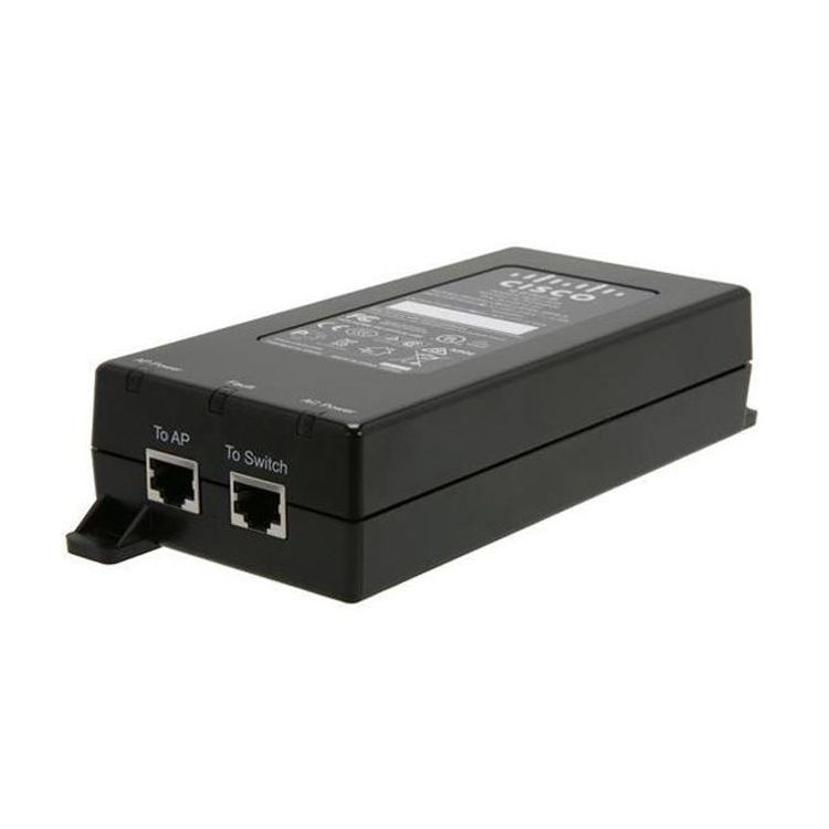 Cisco Aironet Power over Ethernet Injector Provides up to 30W, 90-Day Limited Liability Warranty (AIR-PWRINJ6=)