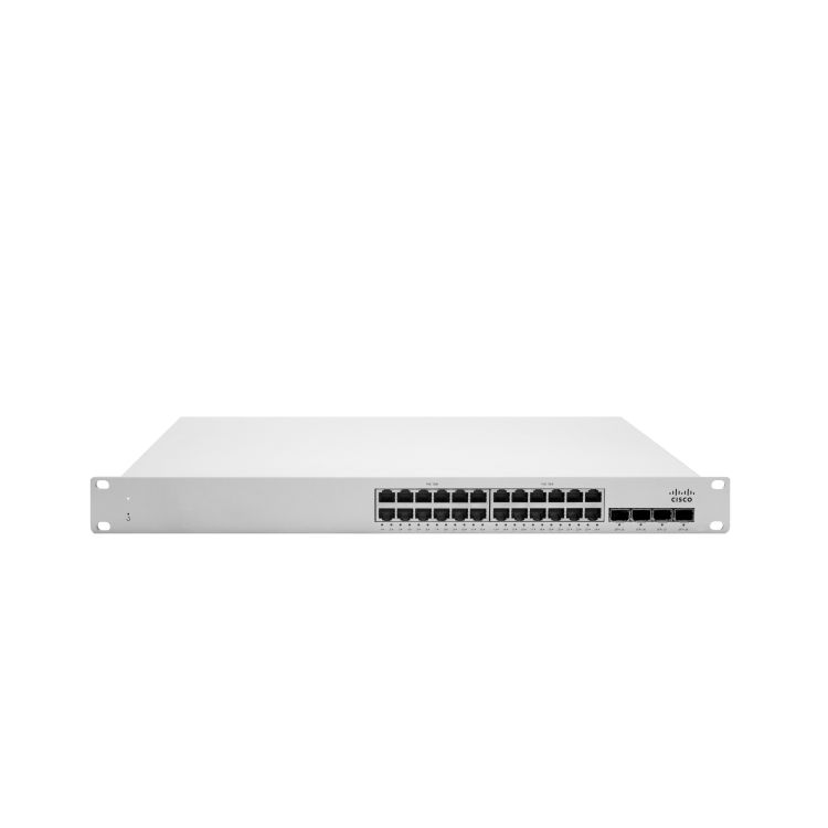 Cisco Meraki MS225-24 L2 Stackable Cloud Managed Switch 24x GigE
