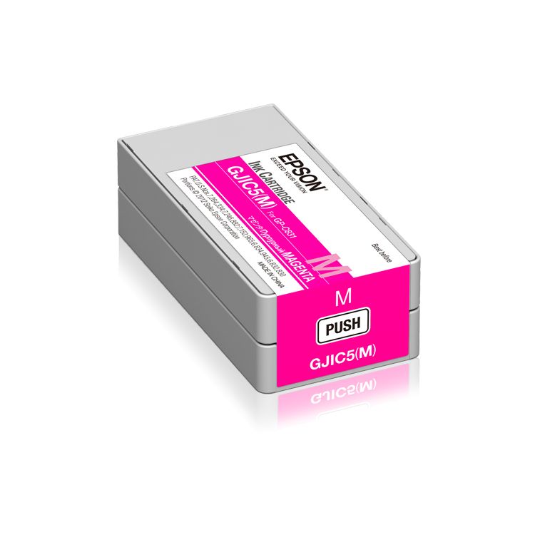 Epson GJIC5(M): Ink cartridge for ColorWorks C831 (Magenta) (MOQ=10)