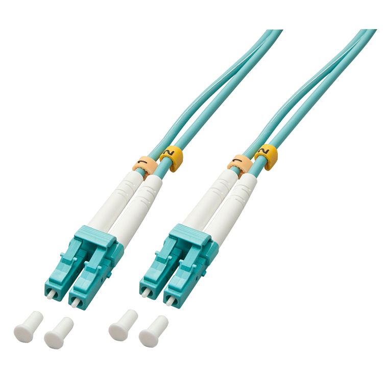 Lindy 200m LC-LC OM3 50/125 Fibre Optic Patch Cable