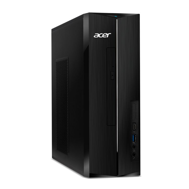 Acer Aspire XC-1760 Intel® Core™ i5 i5-12400 8 GB DDR4-SDRAM 1 TB HDD Windows 11 Home Desktop PC Black