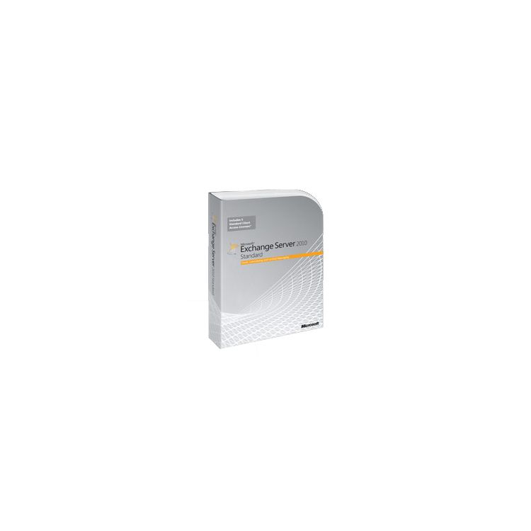Microsoft Exchange Server 2010 Standard, CAL, SA, 3Y-Y1, EN 3 year(s)