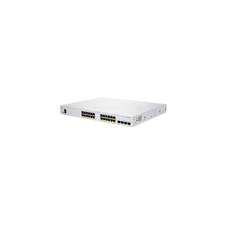 Cisco CBS250-24P-4G-EU network switch Managed L2/L3 Gigabit Ethernet (10/100/1000) Silver