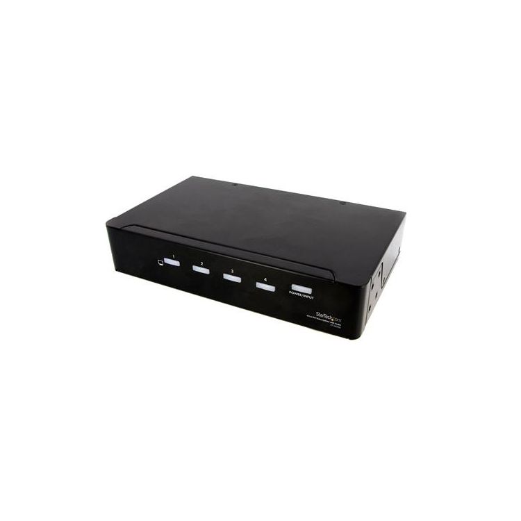 StarTech.com 4 Port DVI Video Splitter with Audio